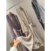 浴袍家居服T426 国外商场170 省一百多 非平替