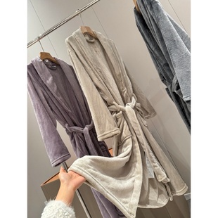 浴袍家居服T426 国外商场170 省一百多 非平替