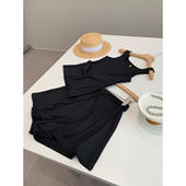 背心短裤 竖坑条套装 Q923 淘到国外219 捡漏