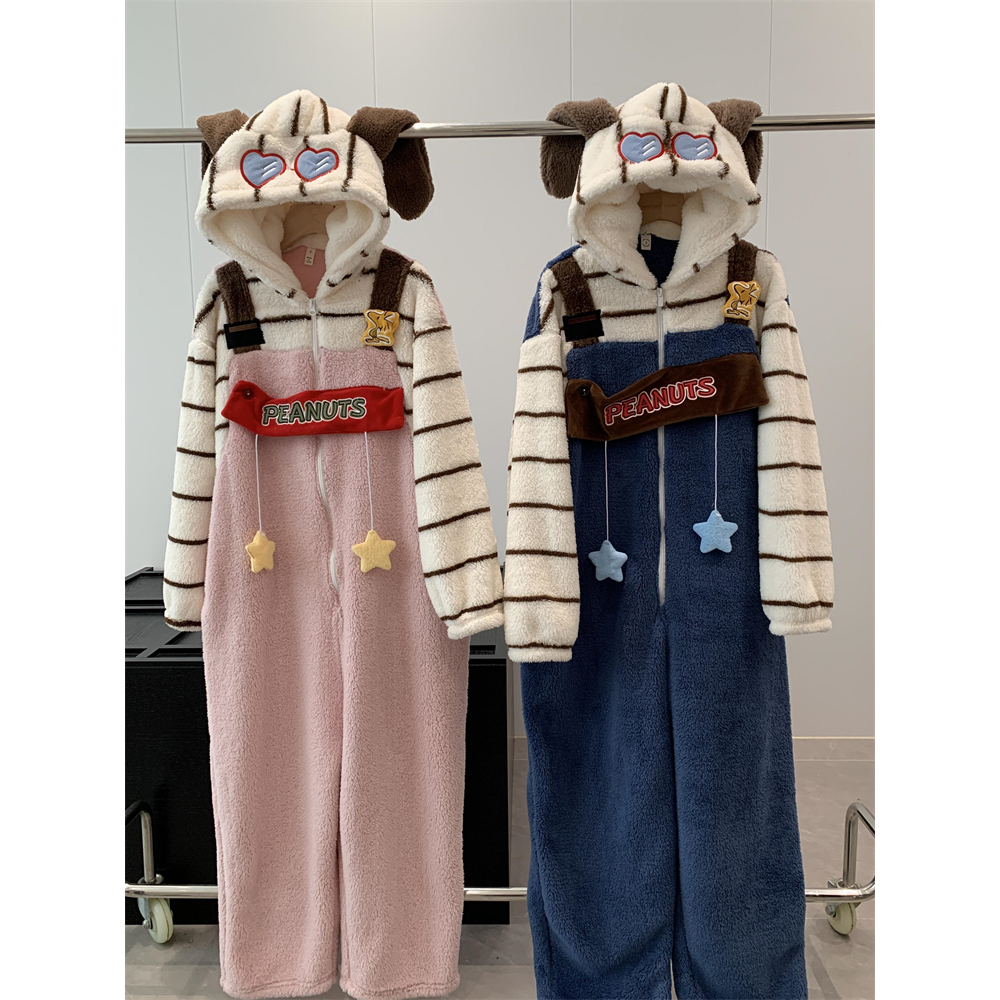 捡漏！淘到门店299情侣联名款连体家居服S587