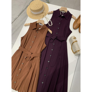 连衣裙Q348 不用等降价～门店499气质无袖 新款 捡漏