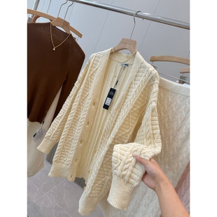 秋季 超软糯 几十块 国外商场210 R904 针织开衫