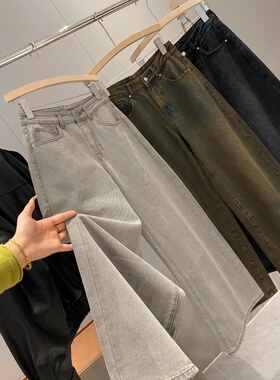 捡漏！四季款～同品质219+牛仔阔腿裤Y532