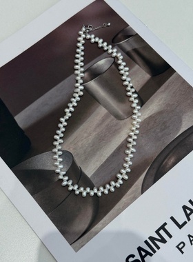 巴洛克珍珠！同品质338+百搭简约珍珠项T734
