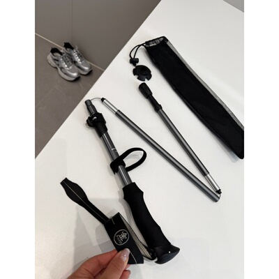 捡漏！7075铝合金！淘到国外169+折叠便携登山杖U247