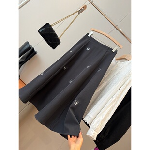 重工绣花半身裙U143 商场319 省两百多 非平替