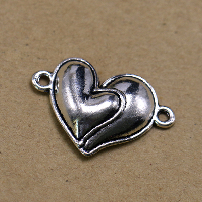 diy合金爱心手链挂件吊坠