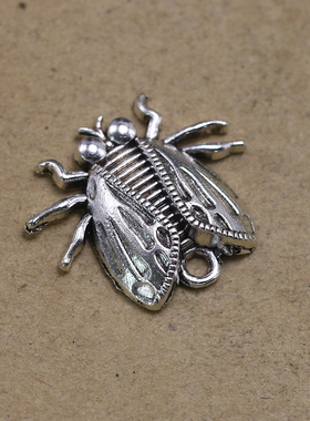 速卖通eBay热销 ins合金虫子蝉手链耳环吊坠手工挂件 diy厂家直销