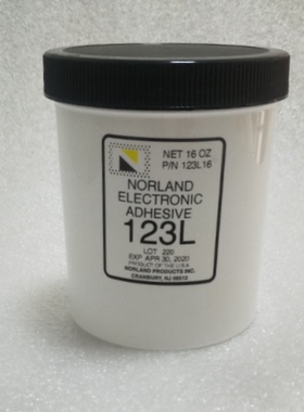 Norland紫外UV胶水NEA123L镜片粘接镜筒芯吸薄切片密封芯片键合