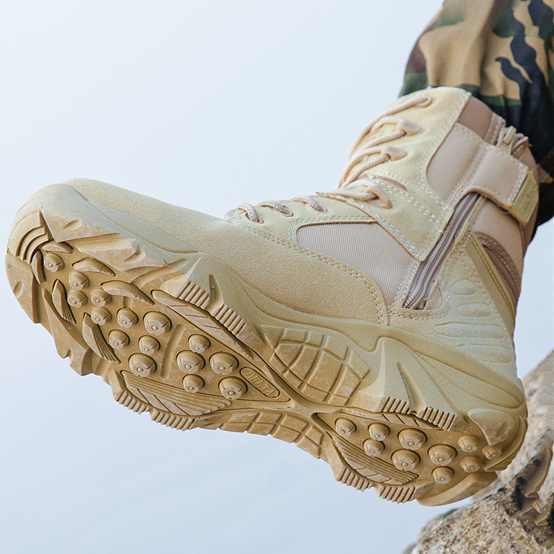 盾郎战术靴超轻减震作战靴特种兵