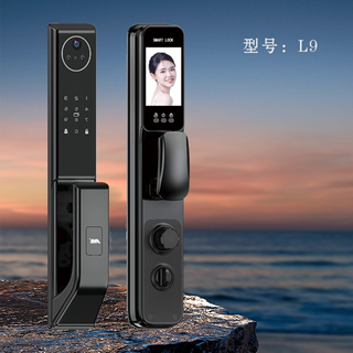 和乐智能门锁全自动指纹锁电子密码锁3D人脸识别智能锁L9