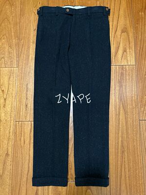 VISVIM CORNELL SLACKS WOOL雪花羊毛混纺休闲裤