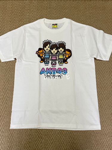 BAPE抽签限定AKB48联名短袖T恤