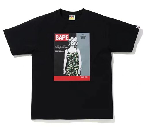 BAPE玛丽莲梦露限量短袖T恤