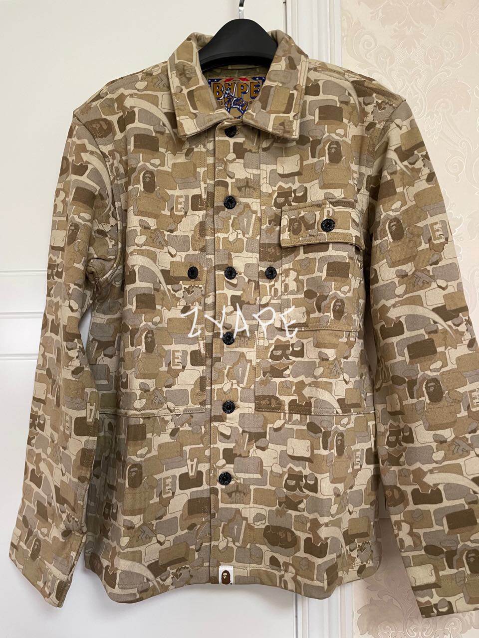 BAPE EXPLOSIVE CAMO HBT DUCK HUNTER JK 砖块迷彩外套夹克