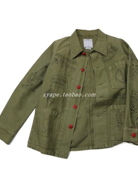 VISVIM TRAVAIL COVERALL SKETCHES 手绘 FIL限定水洗外套