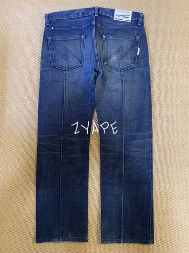 NEIGHBORHOOD 早期中缝线NBHD水洗牛仔裤