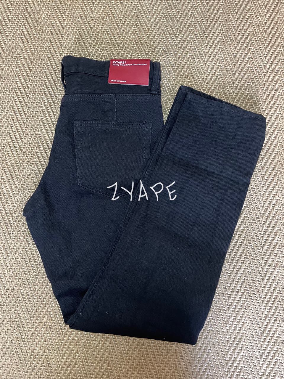 WTAPS BLUES VERY SKINNY DENIM 15AW休闲牛仔裤