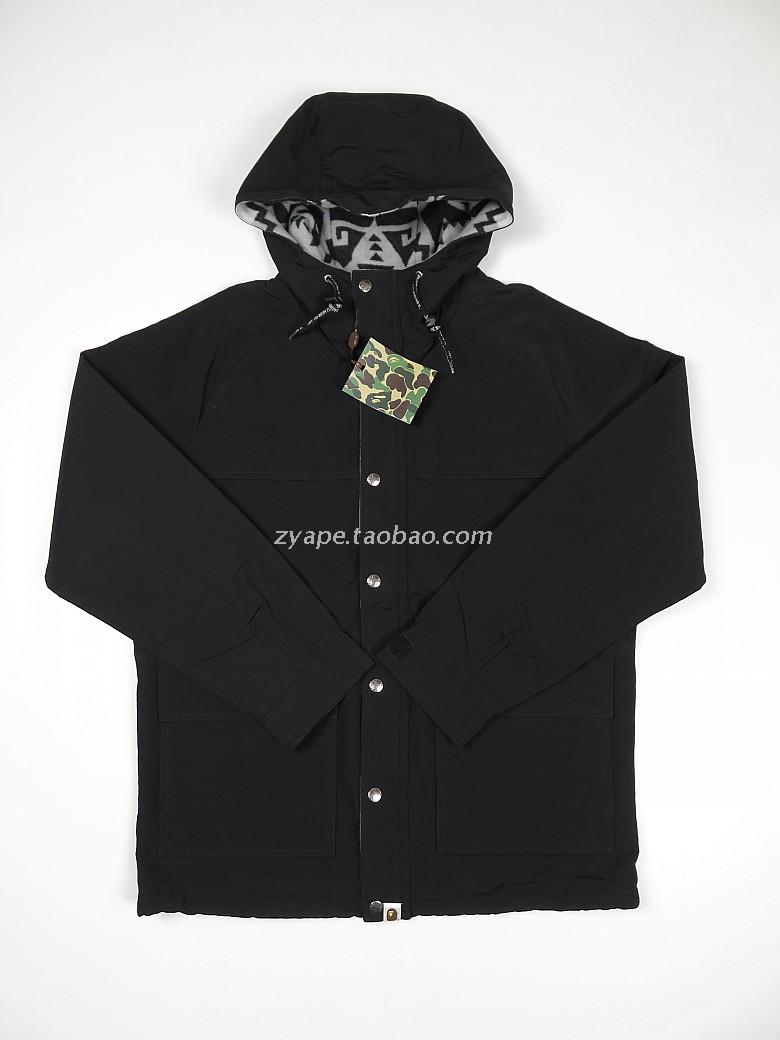 VISVIM民族风图案羊毛内里冲锋衣