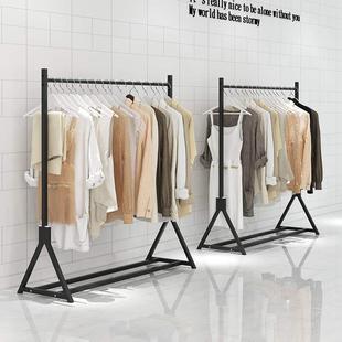 Clothing store display rack floor hangers 跨境晾挂衣架晒衣服