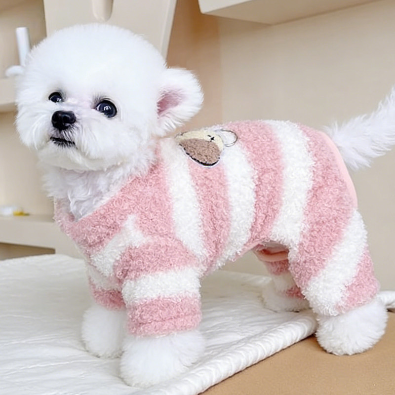 狗狗衣服小型犬冬天厚款保暖四脚加绒圆领棉衣比熊宠物户外可牵引,宠物/宠物食品及用品,狗宠物服装/雨衣,淘宝优惠券,粉丝福利购,淘宝优惠卷