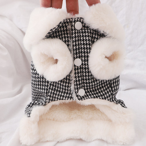 棉背心外出遛狗专用保暖外套