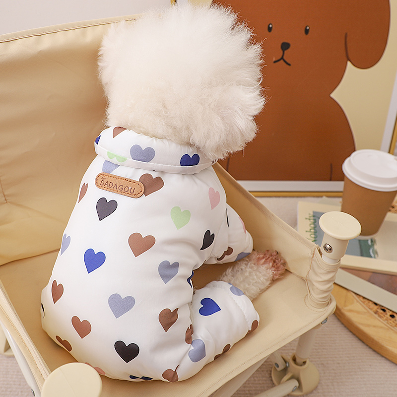 peta狗狗秋冬季加厚保暖