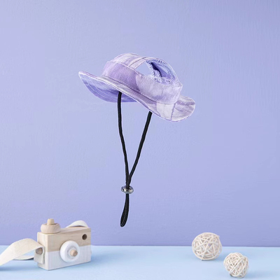 狗狗头饰防勒耳朵马尔济斯渔夫帽