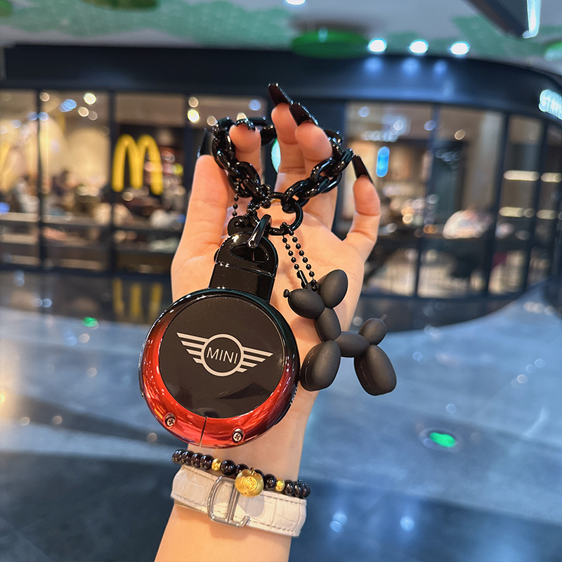 适用宝马mini钥匙套迷你countryman壳cooper钥匙包f54f55f56F60扣