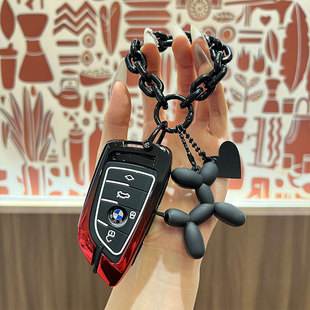 适用于宝马320L钥匙套5系3系汽车x3高端x1新款x5刀锋i3壳520L扣包