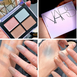 NARS/纳斯 2025年圣诞限定四色眼影盘#Solaris综合盘高光腮红彩妆