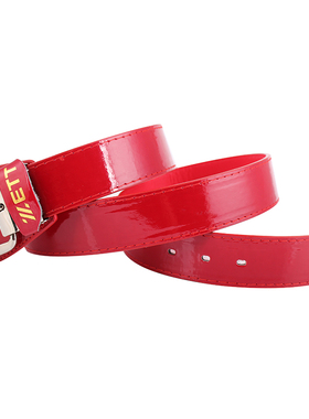 棒球皮带青年户外体育运动加长腰带不掉色可调节尺寸黑色垒球腰带