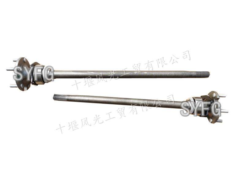 东风EM16后桥半轴总成带轴承齿圈