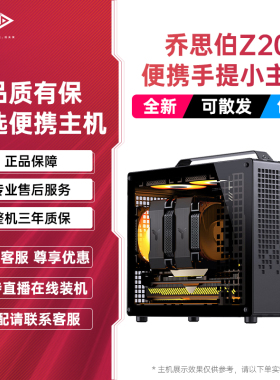 乔思伯Z20 乔家一物水冷游戏直播电竞DIY组装便携电脑4070super