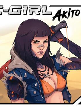 现货 Neko Galaxy Miniatures C-GIRL Akito Bust