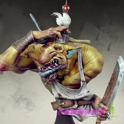 现货 大小孩 Big Child THE CHICKEN QUEST  Bust