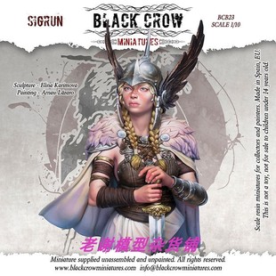 Black Crow Miniatures SIGRUN 1/10 BUST