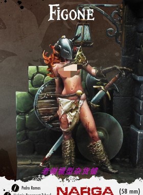 现货 Figone Figure Narga + Scenery 54mm 包含场景地台