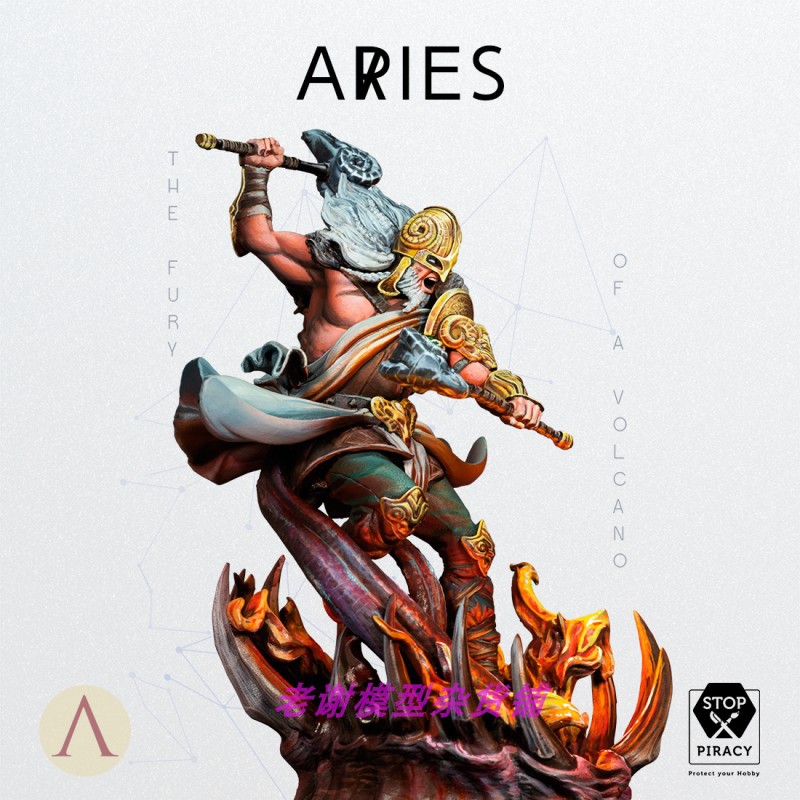 现货 Scale75 Miniatures ARIES 75MM ZODIAC MYSTIC SIGNS