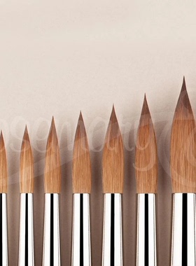 现货 Rosemary22 PURE KOLINSKY DESIGNER 西伯利亚貂毛画笔 长峰