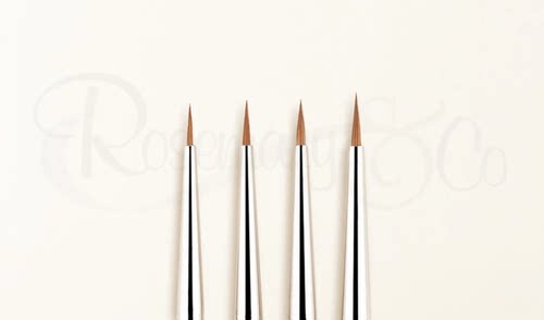 现货Rosemary&Co貂毛画笔极细