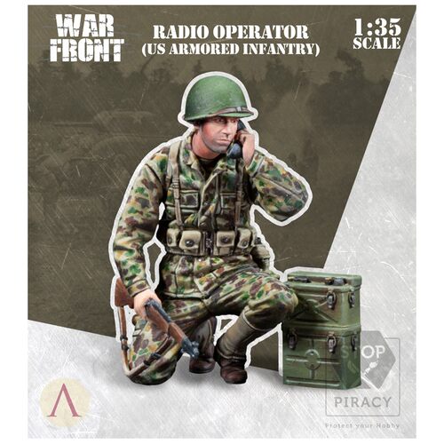 现货 Scale 75 RADIO OPERATOR US ARMORED INFANTRY 1/35 模型