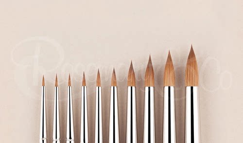 现货Rosemary罗斯玛丽貂毛画笔