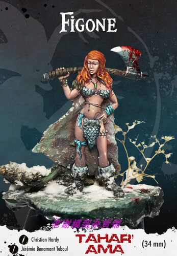现货 Figone Figure Tahar Amha 34mm