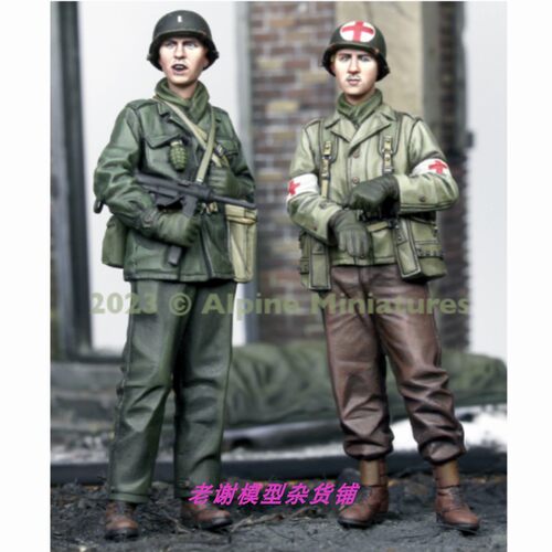 现货 Alpine 35314 US Infantry & Medic Set (2 figures)