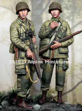现货 Alpine Miniatures 35277 US 101st Airborne Set #2 1/35