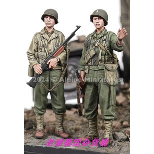 35323 figures Set 2nd Infantry Alpine 现货