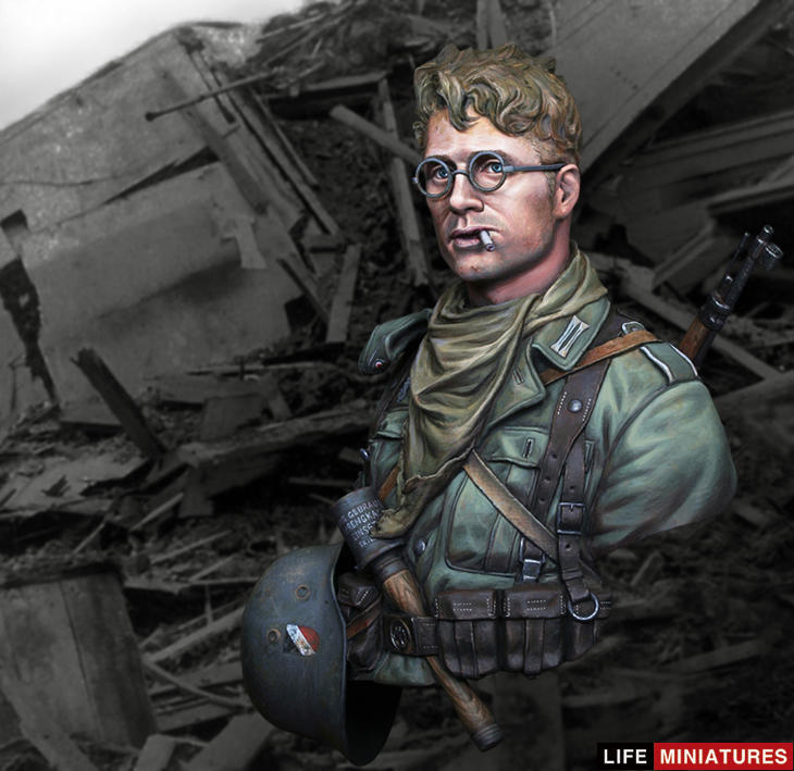 现货 Life Miniatures German 6th Army, Stalingrad 1942 Bust
