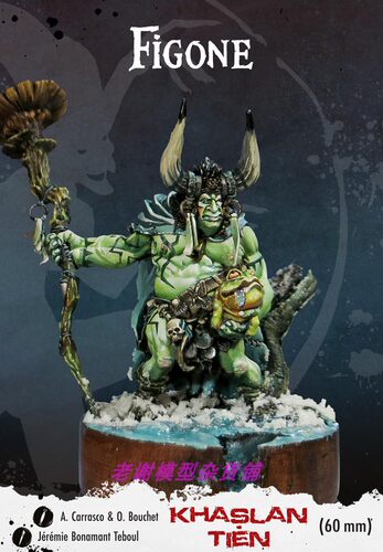 Figone Figure Khaslan’Tien, arthritic toads 60mm - 封面