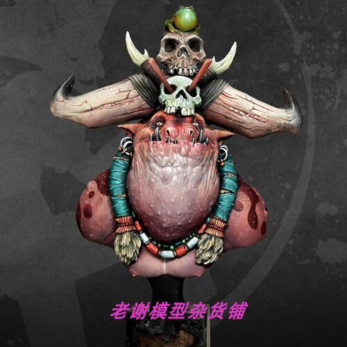 现货微缩模型涂装白模